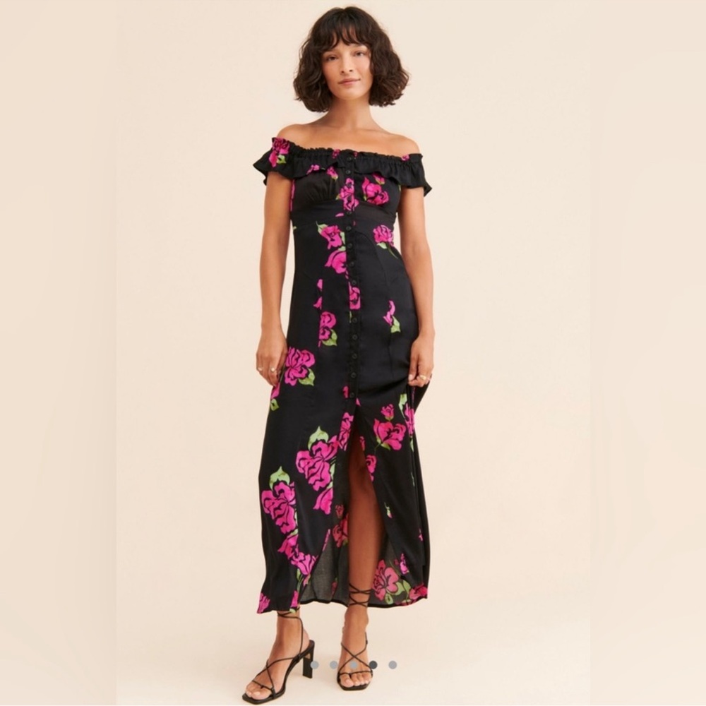 Free People She’s a Dream Maxi Dress Floral Size XS